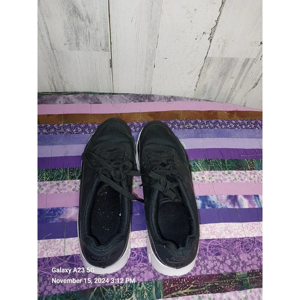 Nike Air Max 90 Ultra 2.0 Sneaker Black Running 881106-002 Womens Sz 8.5 - Picture 8 of 10